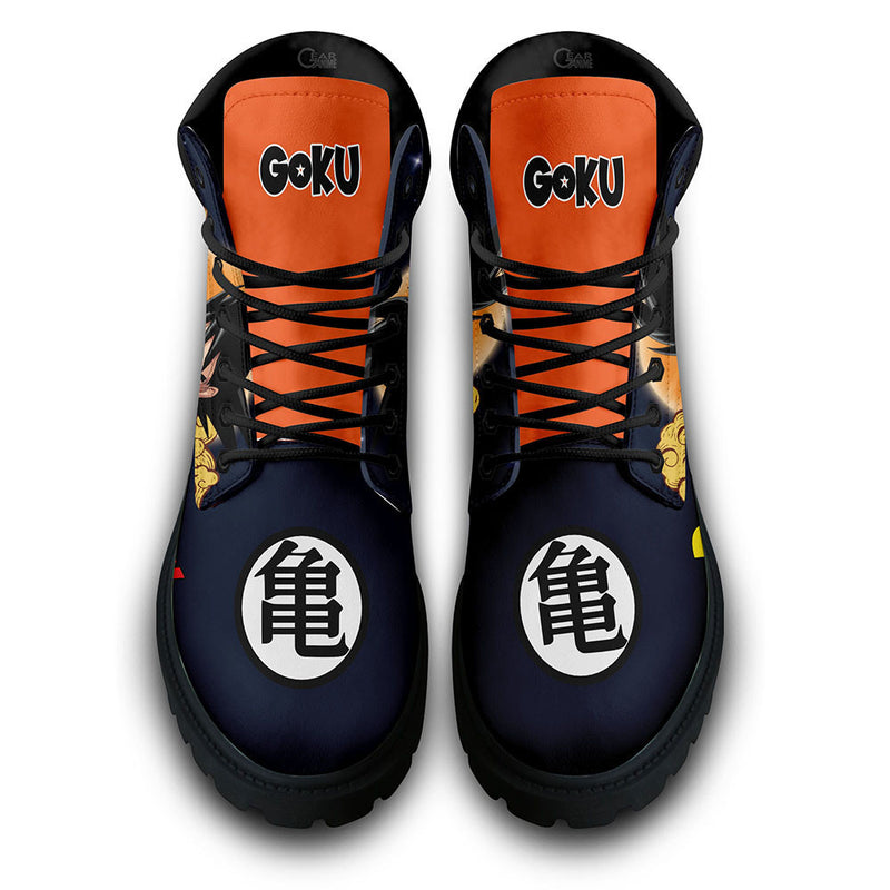 Goku Kid Boots Shoes Anime Custom PT3108