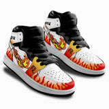 Kyojuro Rengoku Flame Breathing Kids Sneakers MV0103