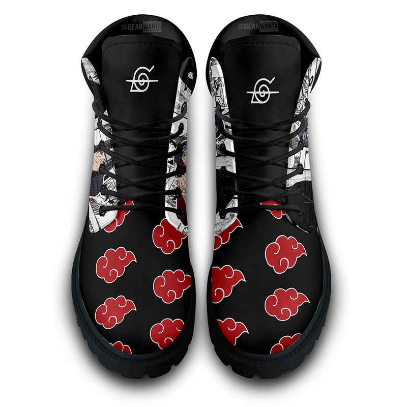 Itachi Uchiha Boots Shoes Anime Custom