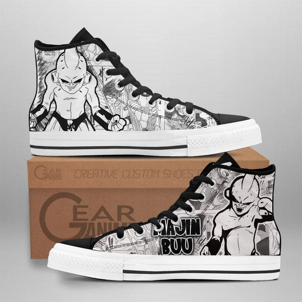 Majin Buu High Top Shoes