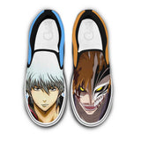 Ichigo Kurosaki and Gintoki Sakata Slip-On Shoes NTT210