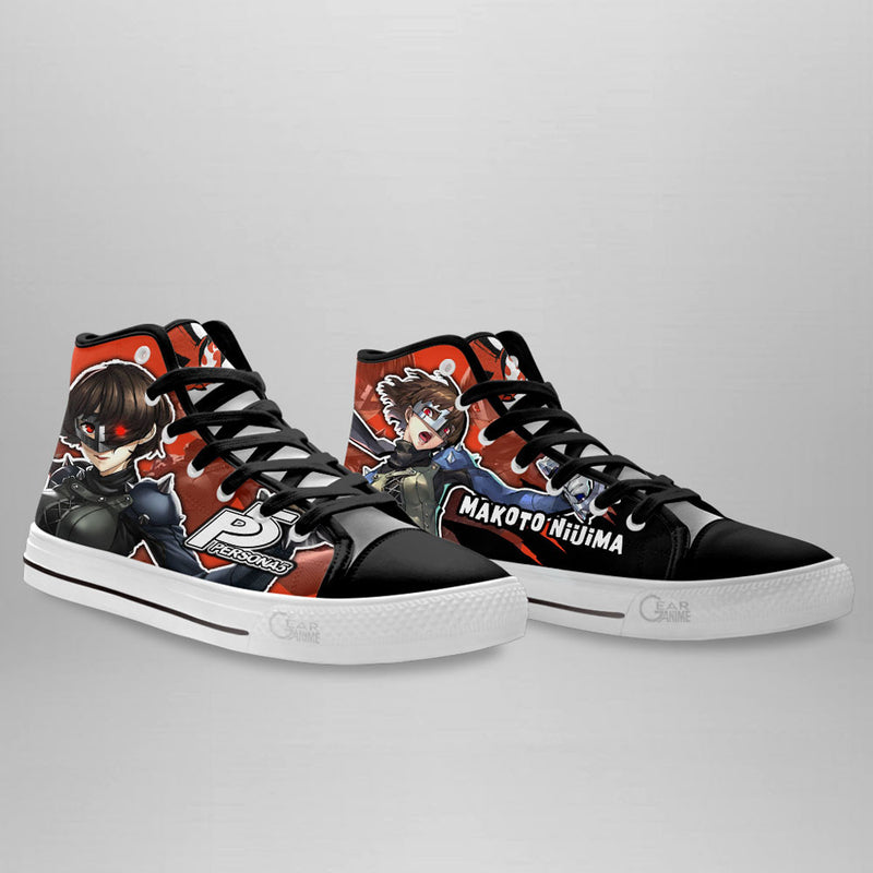 Persona Makoto Niijima High Top Shoes NTT220