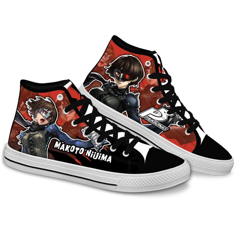 Persona Makoto Niijima High Top Shoes NTT220