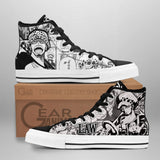 Trafalgar D. Law High Top Shoes