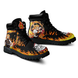 Kyojuro Rengoku Boots Shoes Anime Custom