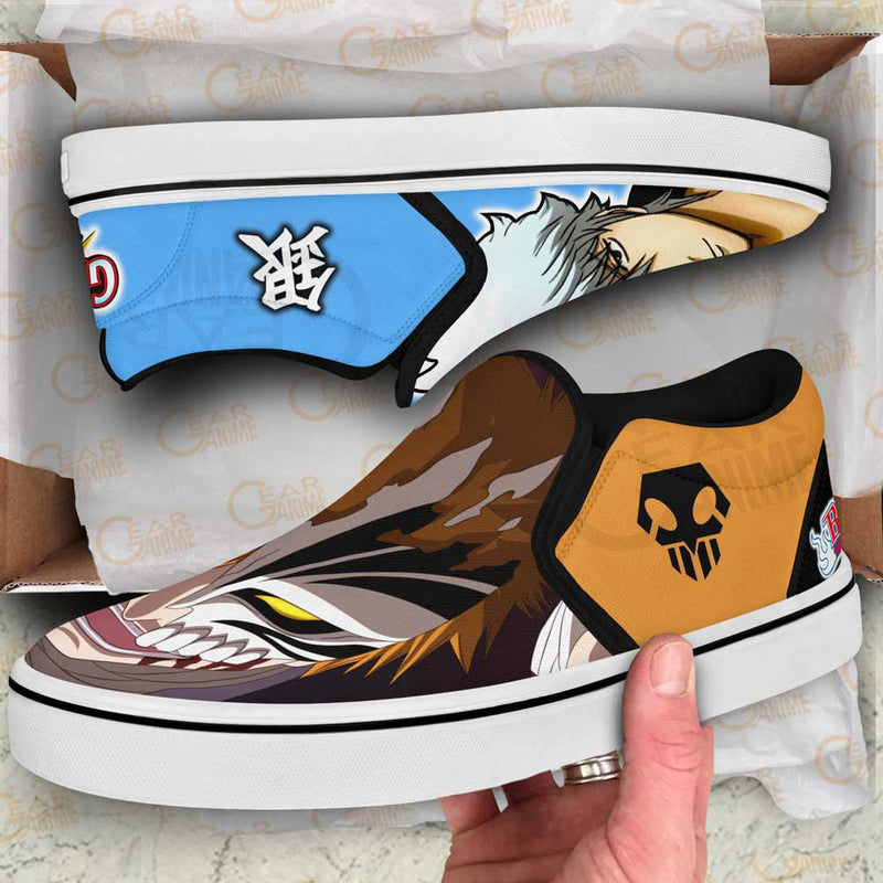 Ichigo Kurosaki and Gintoki Sakata Slip-On Shoes NTT210