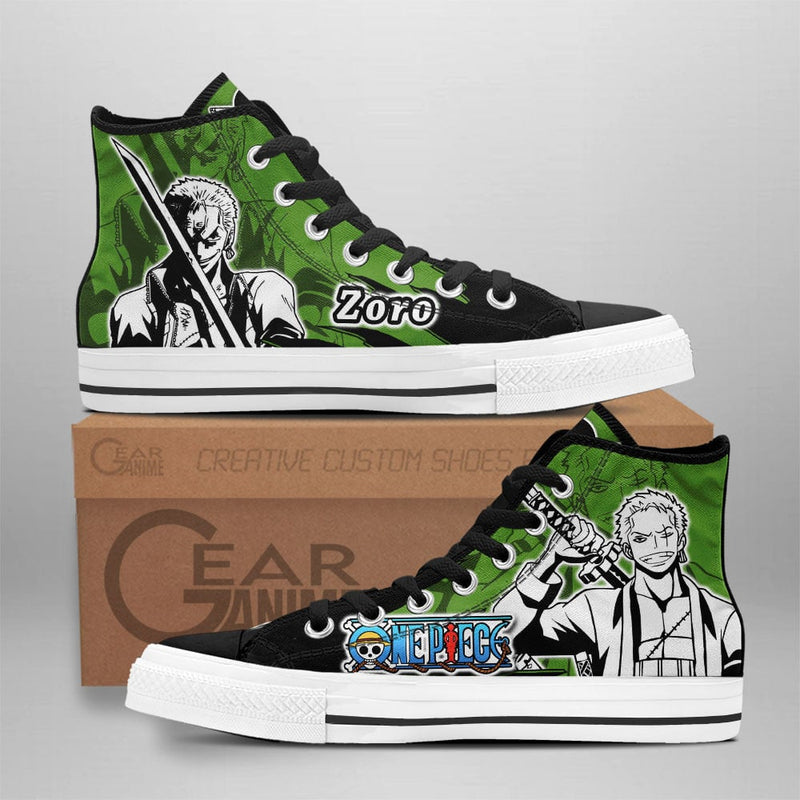 Roronoa Zoro High Top Shoes NTT010