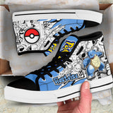 Blastoise High Top Shoes