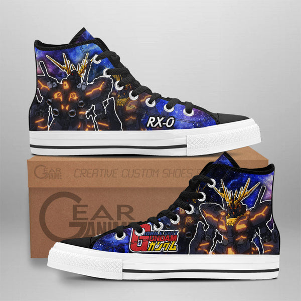 Banshee Gundam High Top Shoes