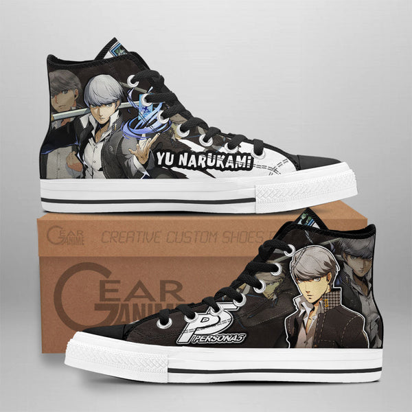 Persona Yu Narukami High Top Shoes NTT220