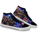 Banshee Gundam High Top Shoes