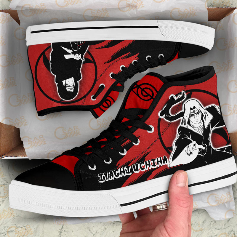 Itachi Uchiha High Top Shoes NTT310