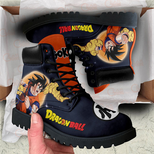 Goku Boots Shoes Anime Custom PT3108