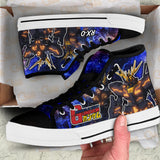 Banshee Gundam High Top Shoes