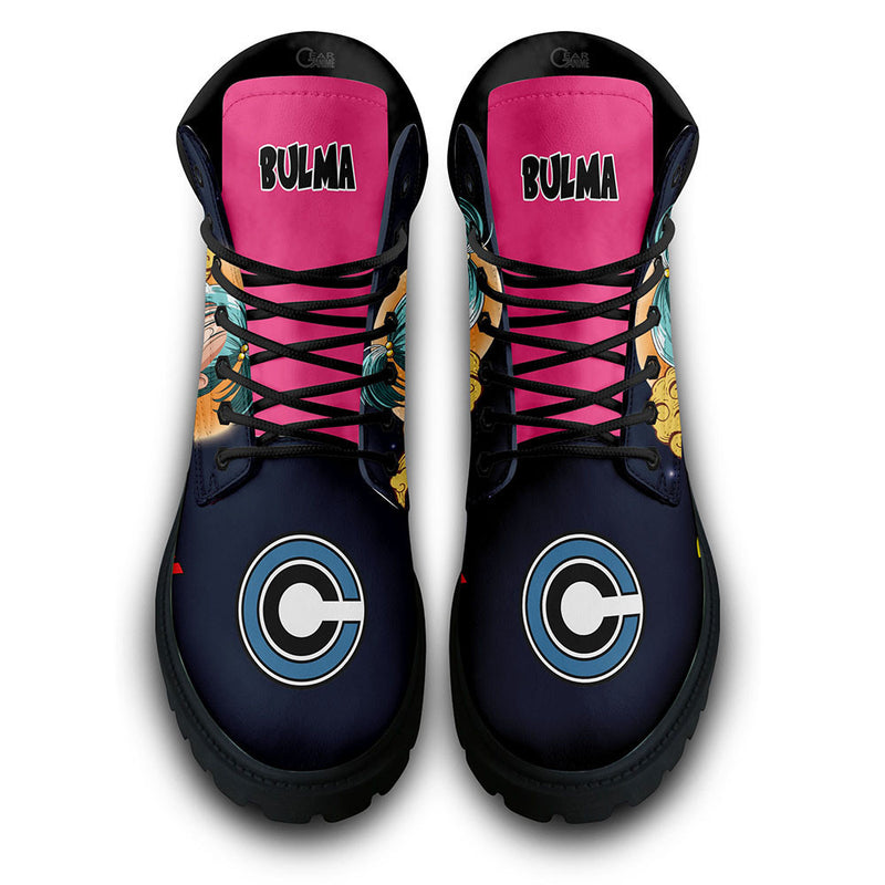 Bulma Boots Shoes Anime Custom PT3108