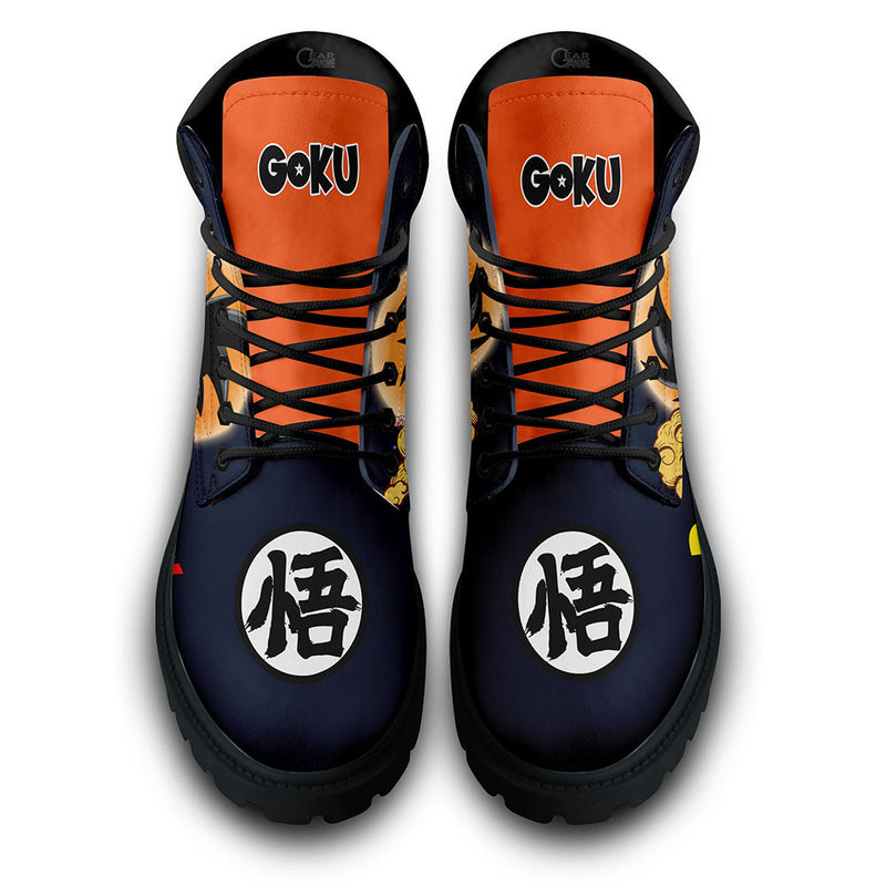 Goku Boots Shoes Anime Custom PT3108