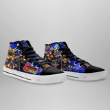 Banshee Gundam High Top Shoes