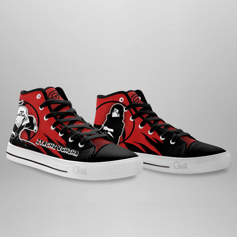 Itachi Uchiha High Top Shoes NTT310