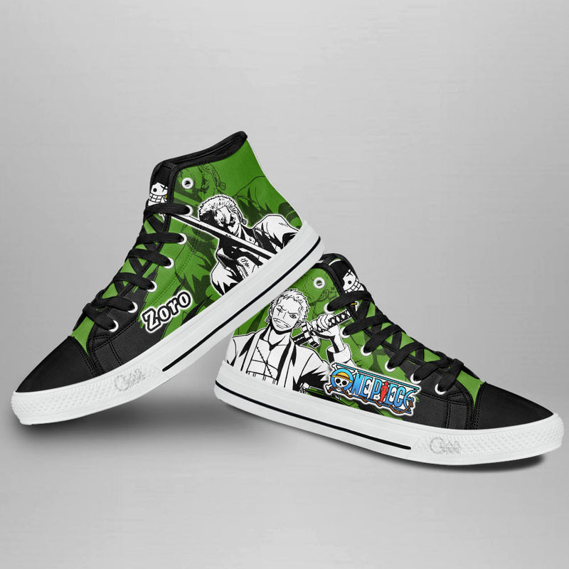 Roronoa Zoro High Top Shoes NTT010