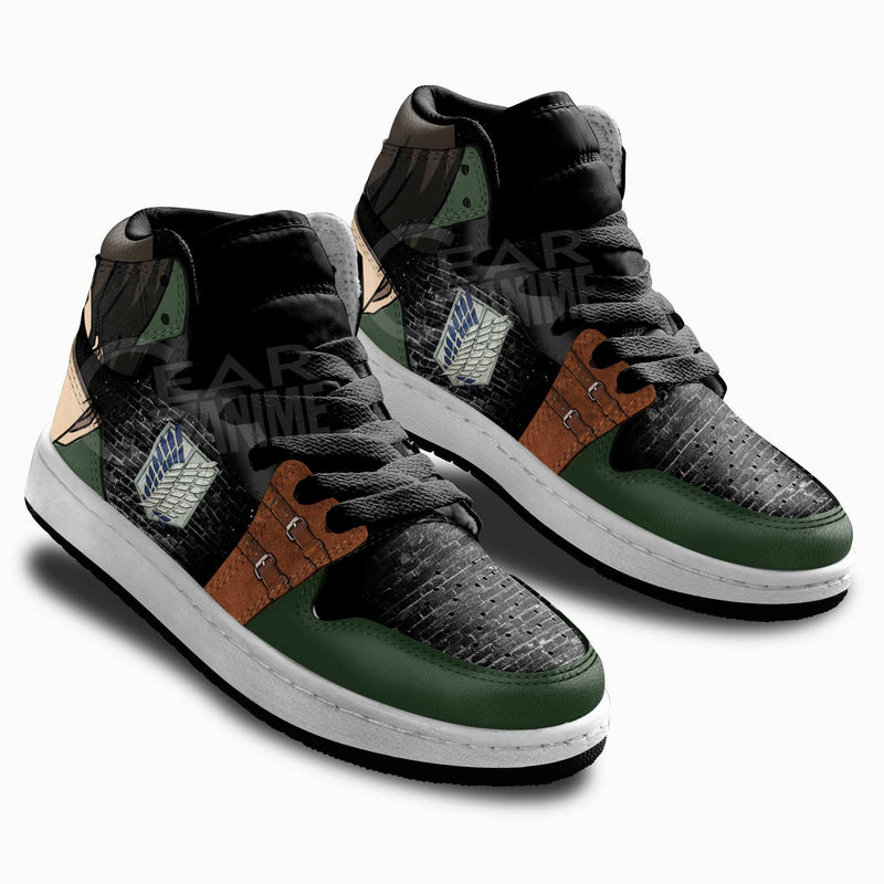 Levi Ackerman Kids Sneakers Shingeki MV1307