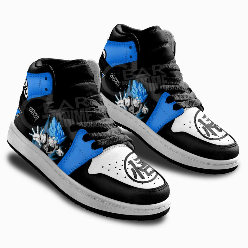 Goku Blue Kids Sneakers MV0203