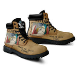 Franky Wanted Boots Shoes Anime Custom