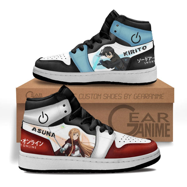 Kirito and Asuna Kids Sneakers MV2102