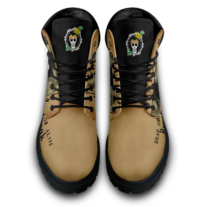 Brook Wanted Boots Shoes Anime Custom