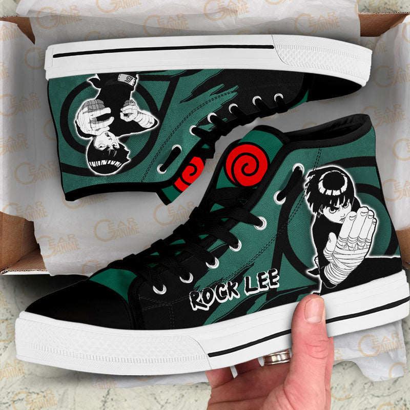 Rock Lee High Top Shoes NTT310