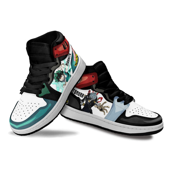 Tomura Shigaraki and Izuku Midoriya Kids Sneakers MV1701