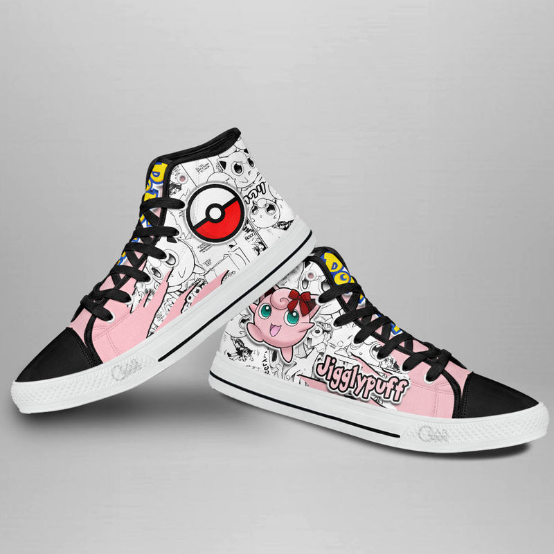 Jigglypuff High Top Shoes