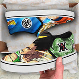 Goku and Gon Freecss Slip-On Shoes NTT210