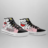 Jigglypuff High Top Shoes