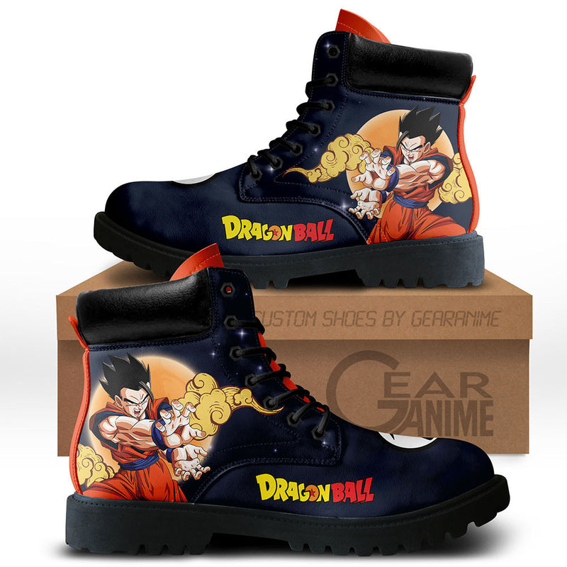 Gohan Ultimate Boots Shoes Anime Custom PT3108