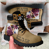 Luffy Gear 4 Wanted Boots Shoes Anime Custom