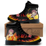 Natsu Dragneel Boots Shoes Anime Custom