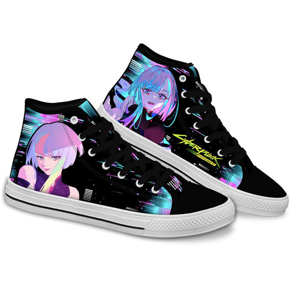 Cyberpunk Lucy High Top Shoes NTT061