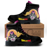 Black Frieza Boots Shoes Anime Custom PT3108