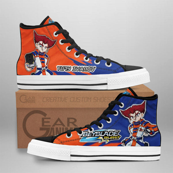 Yuriy Ivanov High Top Shoes Beyblade NTT290