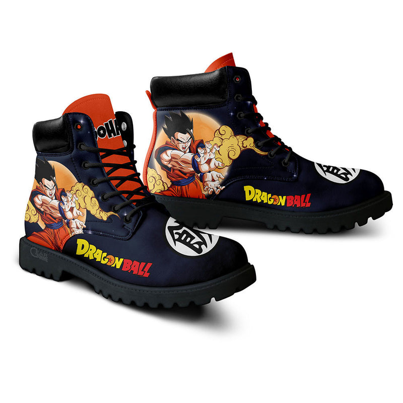 Gohan Ultimate Boots Shoes Anime Custom PT3108