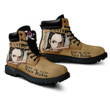 Nico Robin Wanted Boots Shoes Anime Custom