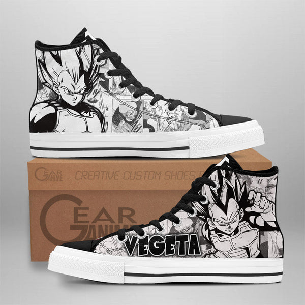 Vegeta Blue High Top Shoes