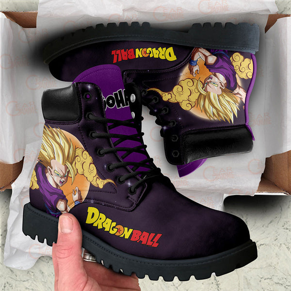 Gohan Super Saiyan 2 Teen Boots Shoes Anime Custom PT3108