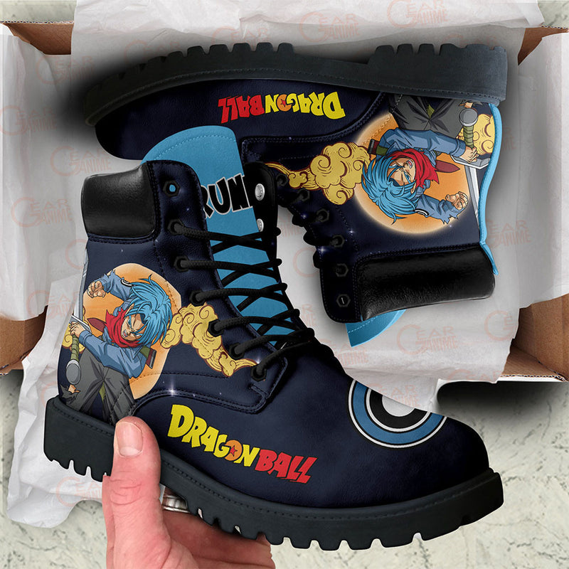 Trunks Boots Shoes Anime Custom PT3108