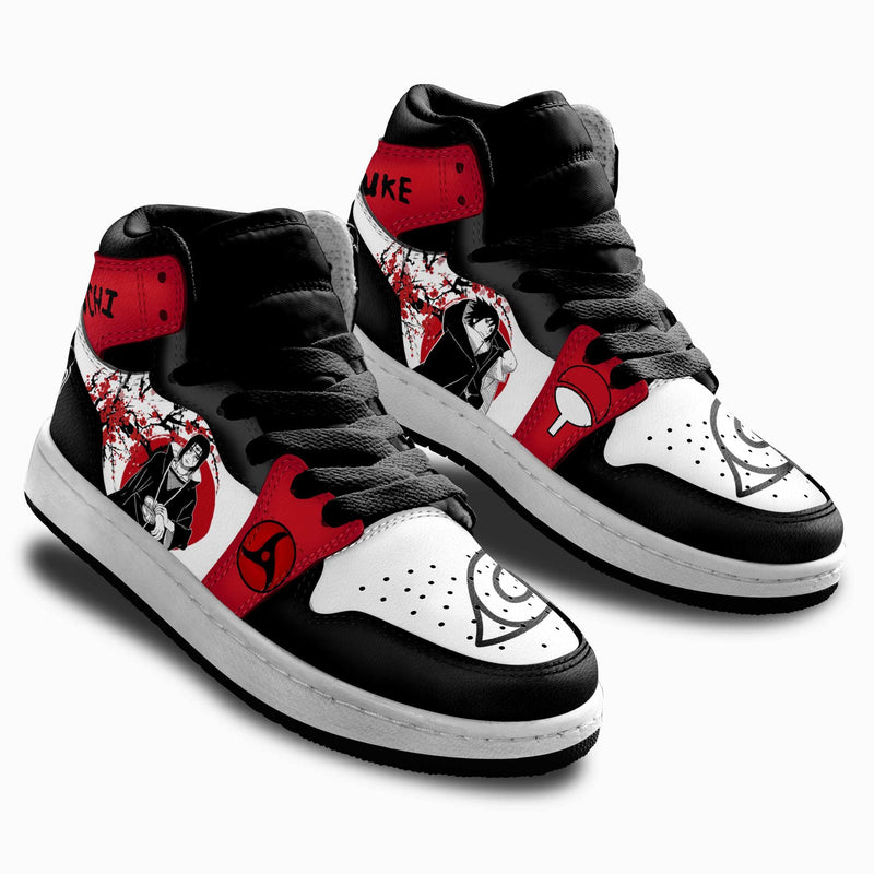 Itachi and Sasuke Uchiha Kids Sneakers Japan MV1703