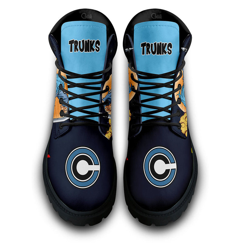 Trunks Boots Shoes Anime Custom PT3108