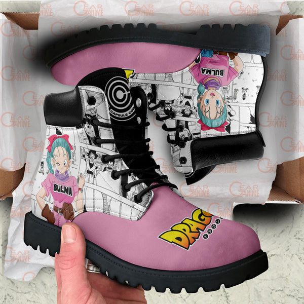 Bulma Boots Shoes Anime Custom