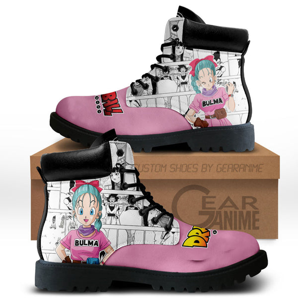 Bulma Boots Shoes Anime Custom