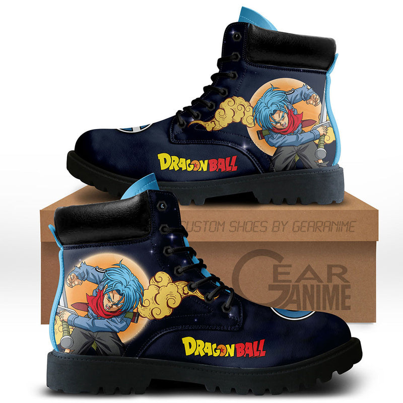 Trunks Boots Shoes Anime Custom PT3108