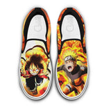 Uzumaki and Luffy Slip-On Shoes NTT210